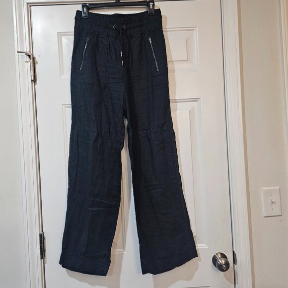 Athleta Linen wide  leg pants - Picture 2 of 14